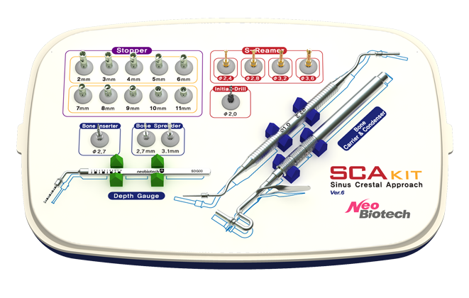 Sinus Crestal Approach KIT