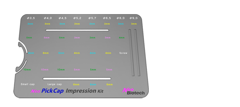 PickCap Impression kit Cover